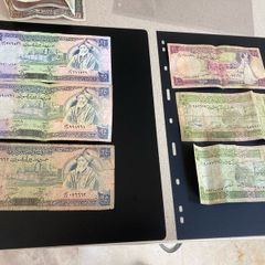 Syria banknotes lot