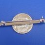 NBTS (National Blood Transfusion Service UK) - a "silver" blood donor badge awarded on the 25th donation (c.1980s) Image 3