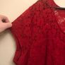 New look red dress (size 26) Image 3