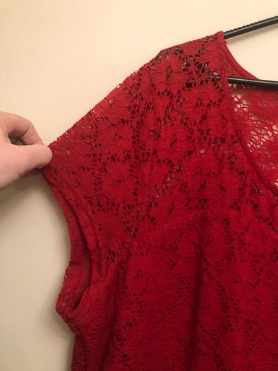 New look red dress (size 26)