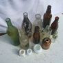 A small lot of vintage glass bottles (free to collect) Image 8