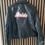 "Bride" Leather Biker Style Womens Image 2