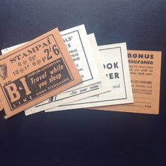 Irish stamp booklet edition 36-53 (exploded)
