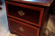 Americans of Martinsville mahogany nightstand