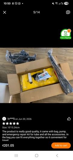Inflatable Stand Up Paddle Board Sup. Brand new