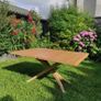 Wooden transformable table. NEW Image 2