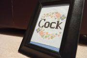 Framed stitched fun