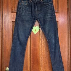 Topman Regular Slim Denim Jeans Navy Uk28s Eur71cms Us28s Very Good condition