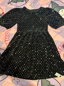 Girls Black Party Dress 31/32IN