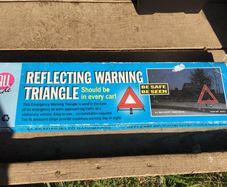 Reflecting Warning Triangle