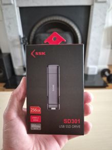 External USB SSD, 256GB, brand NEW