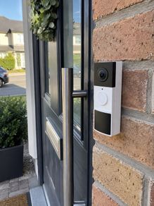 Fitted video doorbell  no monthly fees