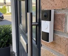 Fitted video doorbell  no monthly fees