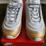 Nike Air Max 97 UK-5.5/EUR-39 AQ4137-0001 Vast Grey/Metallic Silver-Metallic Gold (Women's)-2018 Image 3