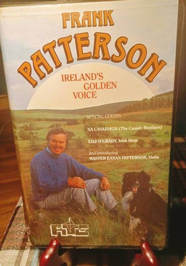 1988. Frank Patterson. Ireland's Golden Voice VHS.