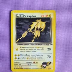 Team Rockets Zapdos (15/132) Holo Gym Challenge Pokemon Card