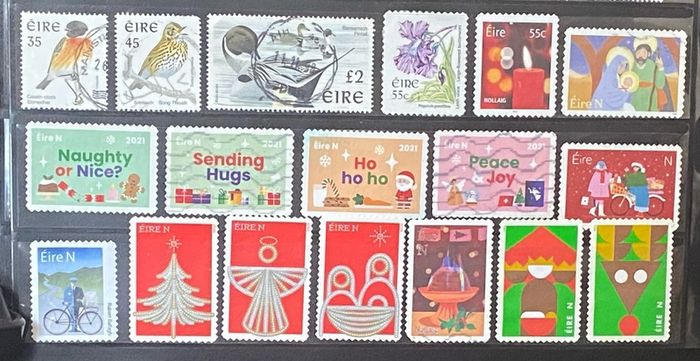 Ireland stamp lot