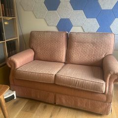 Pink sofa