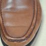 mens BARKER TORQUAY slip on shoes Brown Burnished Calf Size UK 7.5 EU 41.5 moccasin boat shoes Image 4