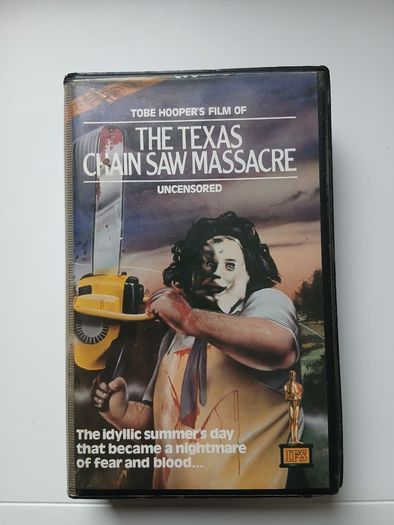 The Texas Chain Saw Massacre Pre Cert On Iver Film Services UK 1974 VHS Pal FF 30 No. 22