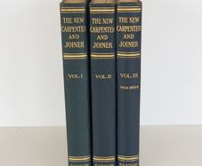 Carpenter and joiner books 1947 Vol 1-3 Caxton