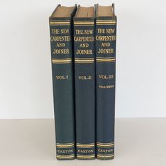 Carpenter and joiner books 1947 Vol 1-3 Caxton