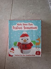 BNIB Make your own festive snowman