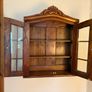 Vintage Wall Display Cabinet Image 3