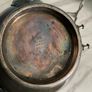 silverplate tea pot with stand Image 5
