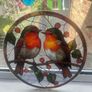 2 Robins Suncatcher Image 3