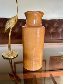 Vintage Antique Doulton Lambeth Stoneware Ink Bottle