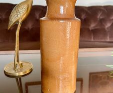 Vintage Antique Doulton Lambeth Stoneware Ink Bottle