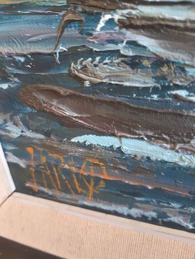NO 8 --Oil Painting Signed
