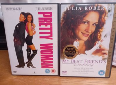 Pretty Woman & My Best Friend's Wedding Dvd Julia Roberts Richard Gere
