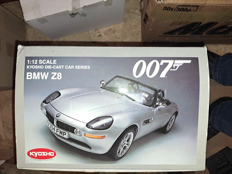 Kyosho au 1:12 bmw z8 007 James bond - Collection