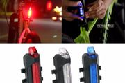 BRAND NEW Bicycle Light Waterproof Rear Tail Light LED USB Rechargeable Mountain Bike Cycling Light Taillamp Safety Warning Light TSLM2 / accessories