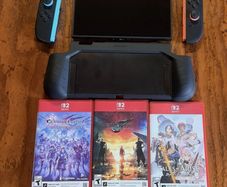 Nintendo Switch 2 , Tablet And Controllers w/ Micro Sd Card And 3 Games