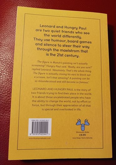 Ronan Hession / LEONARD AND HUNGRY PAUL/ 2019/ 1st edition paperback