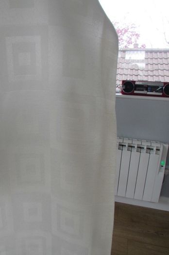 Cream Curtains with Tie Backs for Sale