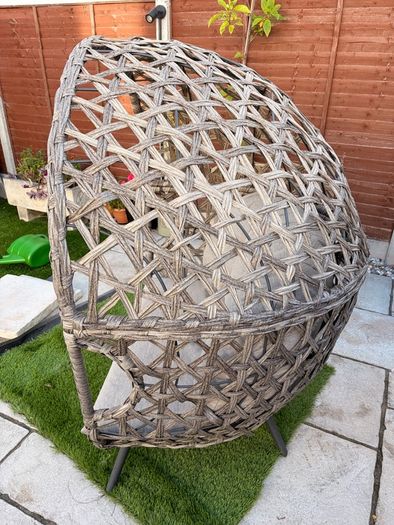Rattan garden chair