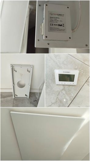 Infrared heating panels