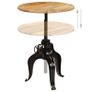 Bar Set 5 Pieces Solid Mango Wood Image 9