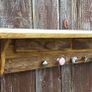 Rustic Floating Mantle / Shelf / coat rack Image 2