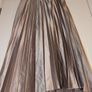 stunning Metallic pleated midi skirt from Zara Image 4