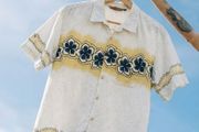 Vintage Quicksilver Short Sleeve Shirt Mens XL