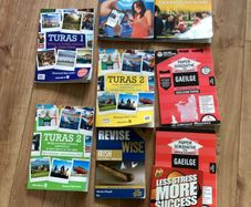 Second level irish books - Junior & Senior cycle - please say when yiu can collect