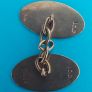 9 Ct Gold Cuff Links O'connor of Dublin 1966 4.2g Image 7