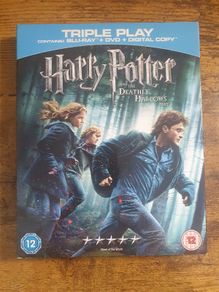 "Harry Potter and the Deadly Hallows Part 1" Blu-ray Triple Play - free standard postage
