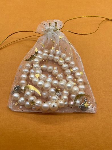 Fresh water set necklace and bracelet