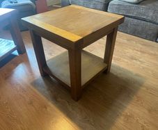 Corner table coffee table